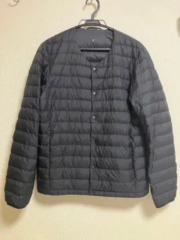 유니클로 이너 다운 블랙 M