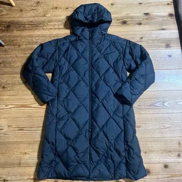 택 포함 새상품! adidas 퀼팅 따뜻한 다운 벤치 코트