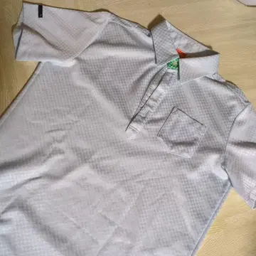 PUMA DRY CELL 체크 무늬 피케 셔츠