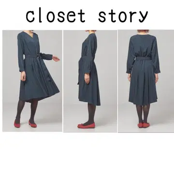 closet story 원피스 네이비