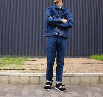 PHINGERIN 데님 셋업 S 사이즈