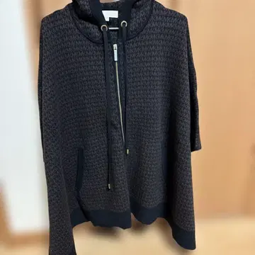 MICHAEL KORS 후드 부착 판초