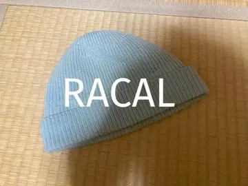 RACAL 스카이블루 니트 모자