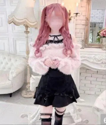 시마무라 x 이모짱 콜라보 니트