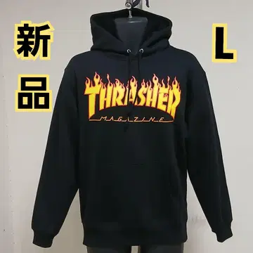 새상품 미사용 THRASHER (트레셔) 후드티 속기모