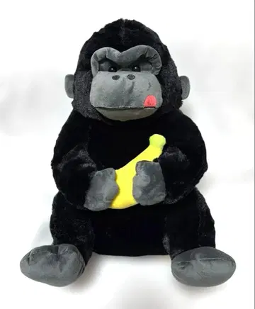 우호우호 고릴라의 고리 군은 바나나를 아주 좋아해 울트라 BIG