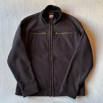 파타고니아 다크 브라운 플리스 자켓 풀 집업