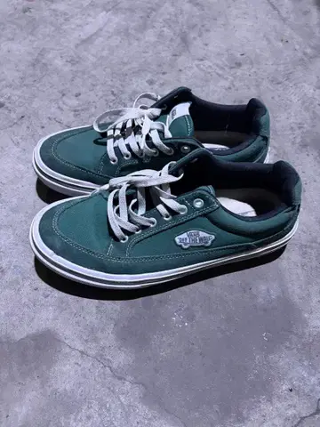 VANS 그린 스니커즈 27.5