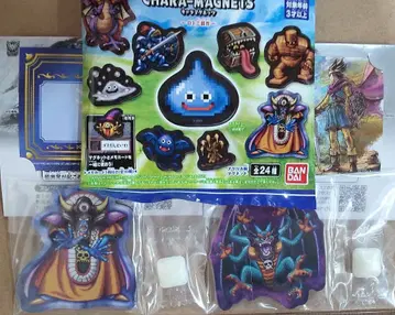 드래곤 퀘스트 캐릭터 마그네츠 로토 삼부작 2개 세트 반다이