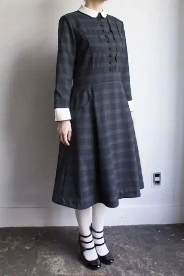 bullion 준신사 스타일 원피스