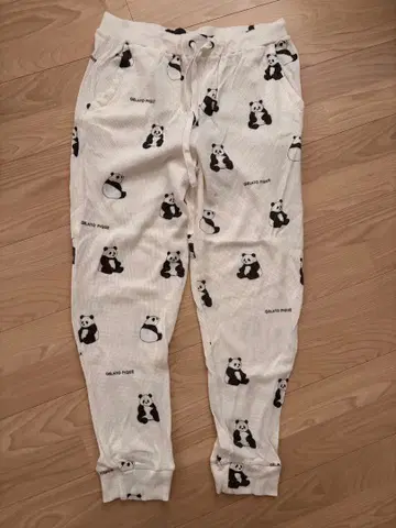 GELATO PIQUE 팬더 무늬 룸웨어 팬츠 M