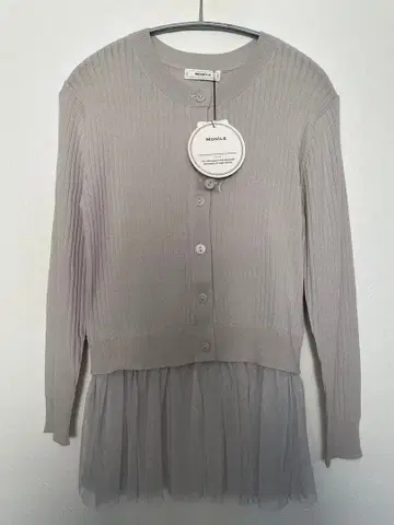 MONiLE 그레이지 레이스 가디건