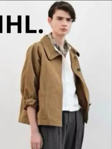 MHL 코튼 블루종 코트