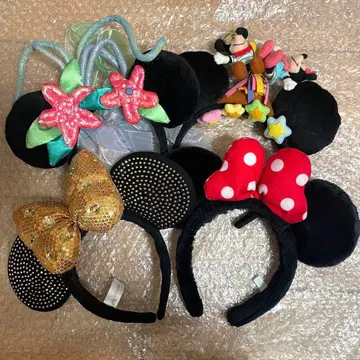 디즈니 미키 미니 머리띠 세트