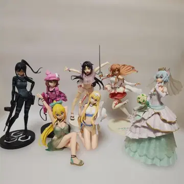 소드 아트 온라인 캐릭터 피규어 7체 세트