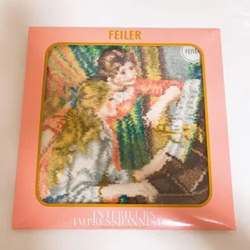 FEILER 페이러 오르세 미술관전 인상파 손수건 핑크 르누아르
