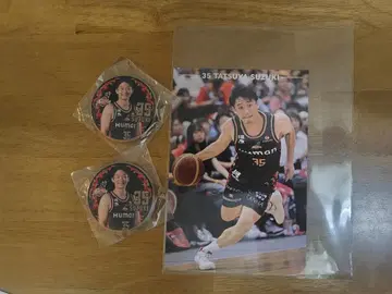 오사카 에베사 스즈키 타츠야 엽서 캔뱃지 세트