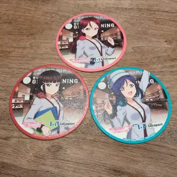 러브 라이브 라라포트 누마즈 코스터 복수 세트