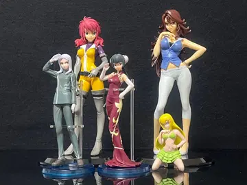 건담 OO 히로인 피규어 스메라기 펠트 왕 소마 루이스 5체