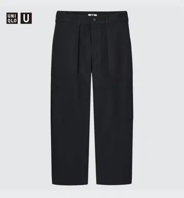 유니클로 U 와이드 핏 베이커 팬츠 새상품 택 포함 봉투 미개봉