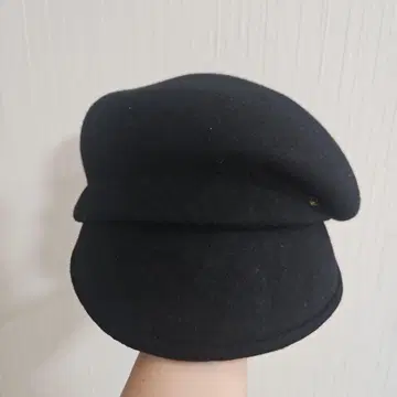 Ca4la 울 블랙 헌팅 캡 TMT02756