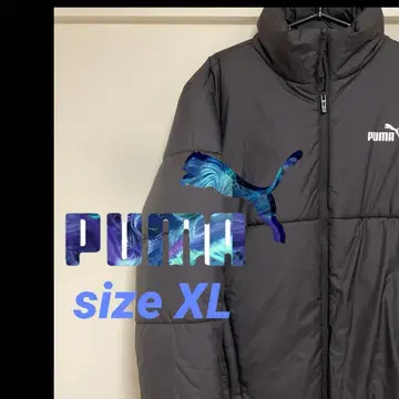 푸마 남성용 XL 점퍼 자켓 블랙