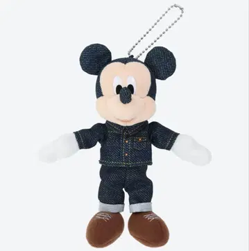 미키 인형 배지 데님 웨스턴랜드  배지 도쿄 디즈니