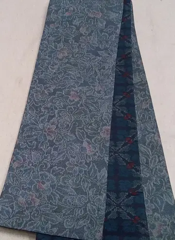 No.1579 순수 실크  반폭 오비 헤코 오비 핸드메이드