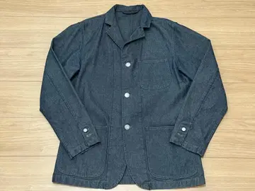 새상품급! 무인양품 남성용 데님 자켓 컨디션 좋음 면 100%