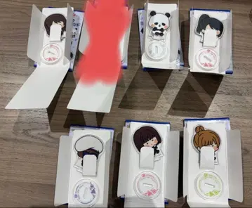 주술회전0 냠냠 볼 아크릴 스탠드 마키 팬더 리카 미겔 미미코 나나코