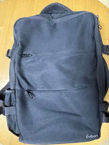 Evoon 블랙 백팩