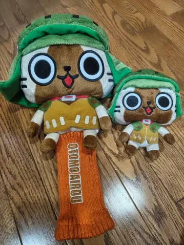 레어 골프 헤드커버 오토모 아이루 세트