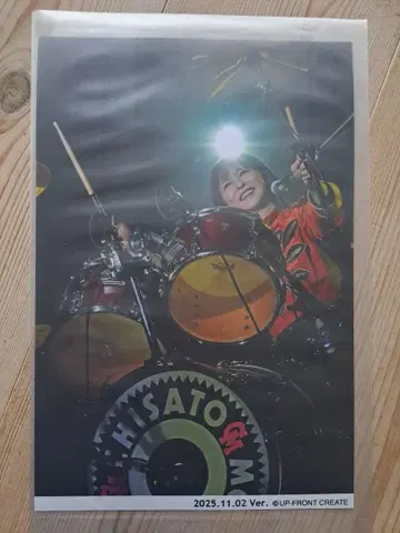 모리타카 치사토 오사카 신 가부키좌 공연 회장 한정판 사진