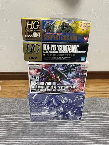 건담 프라모델 묶음 판매