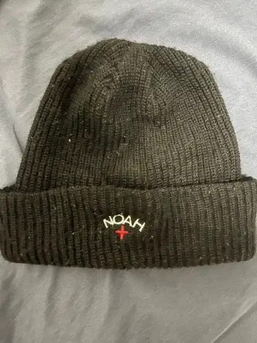 NOAH 리브 비니 블랙