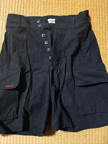B.N.G.P. 블랙 숏팬츠 L 사이즈