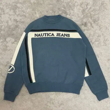 NAUTICA JEANS COMPANY 니트 블루 BX59