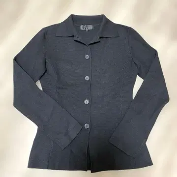 UNTITLED 언타이틀 고급 깔끔한 가디건 블랙