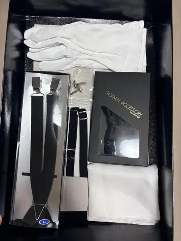 남성용 결혼식용 잡화 세트