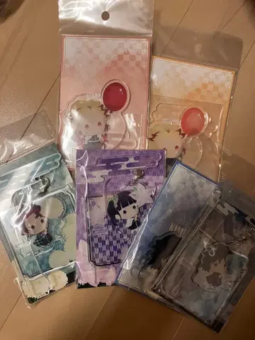 귀멸 유라후와 아크릴 마스코트 카나오, 기유, 렌고쿠, 탄지로, 센쥬로