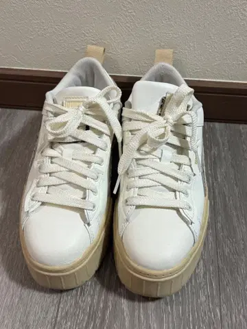 PUMA 웜 화이트-알파인 스노우-베이퍼 그레이