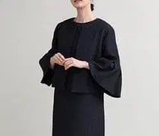 7id 컨셉 후케 자카드 원피스와 자켓