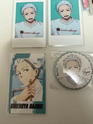 윈브레 우메미야 하지메 캔뱃지 미니 브로마이드