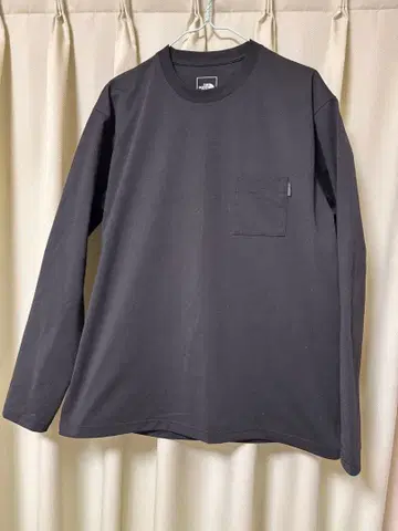 THE NORTH FACE 블랙 긴팔 티셔츠