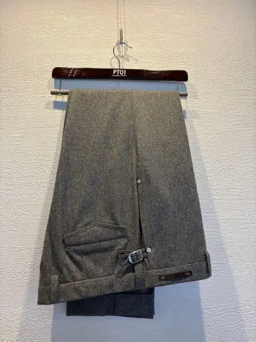 그레이 울 슬랙스 PT01 사이즈 52