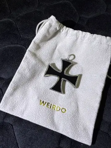 위어드 빅 크로스 WEIRDO 아이언 크로스 목걸이