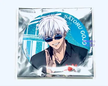 주술회전 고죠 사토루 이케프리 캔뱃지 등신