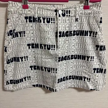 Jack Bunny!! 로고 프린트 스커트 사이즈 2