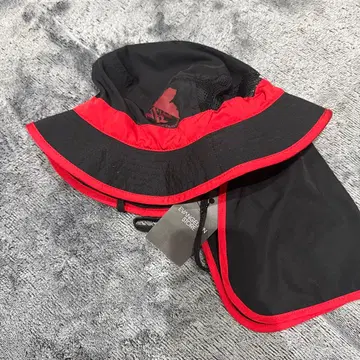 EVANGELION STORE 모자 블랙/빨간색 프리 사이즈