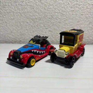 토미카 커스텀 dy 비트 런어웨이 브레인 클래식카 2대 세트